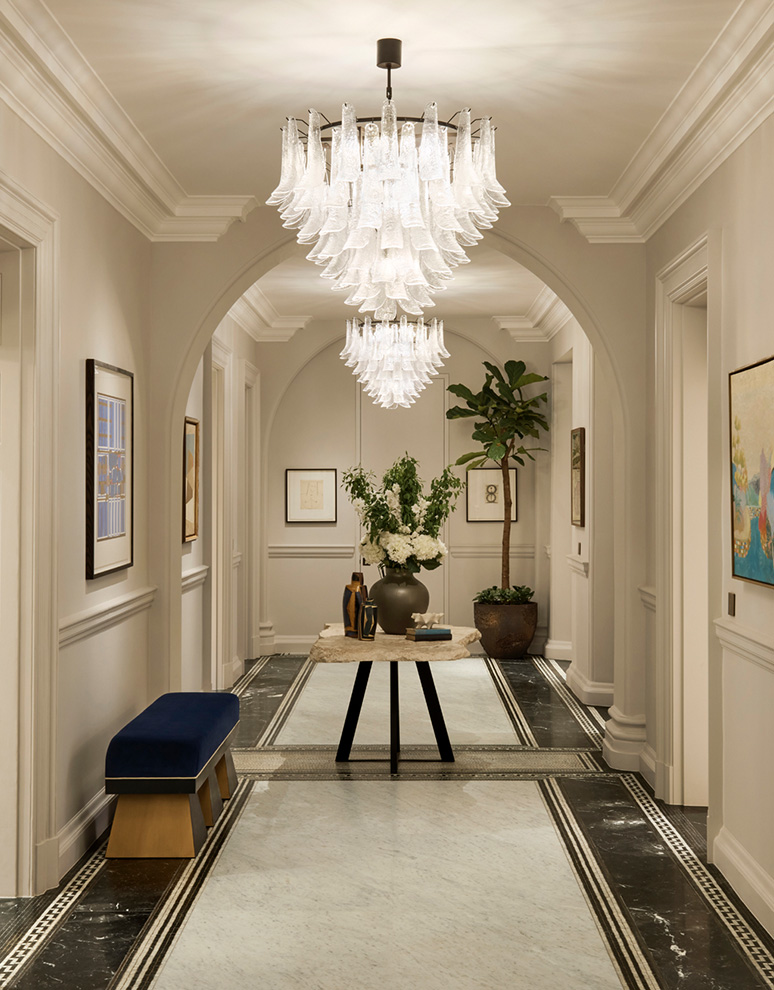 Hallway - The OWO - Residences by Raffles - Luxury London Apartments